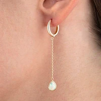 Pending Opal Hoops