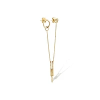 Hanging Pillars Earring