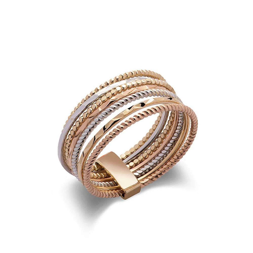 Golden Tapestry Ring