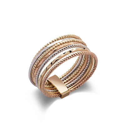 Golden Tapestry Ring
