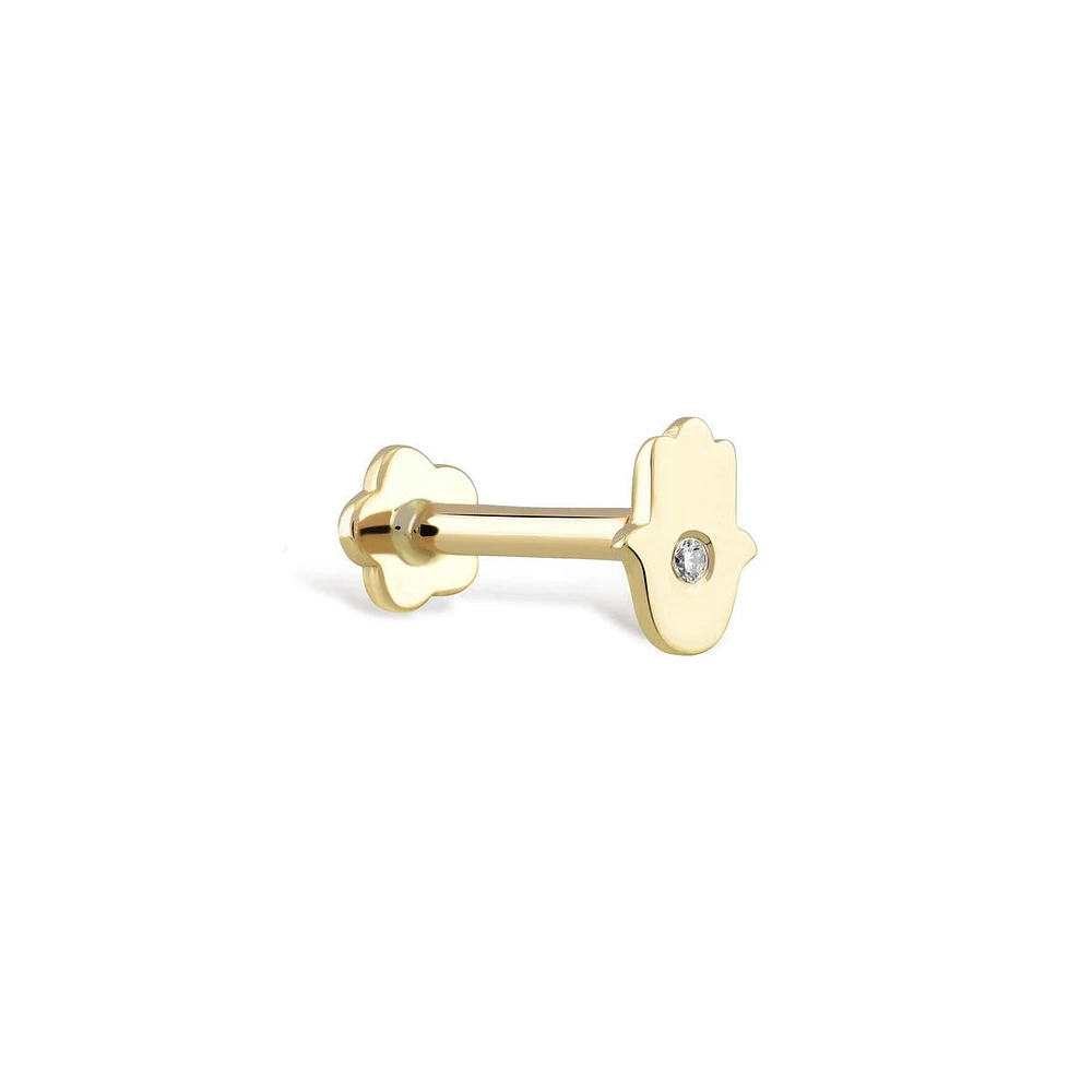 Hand and Eye Gem Piercing -Single