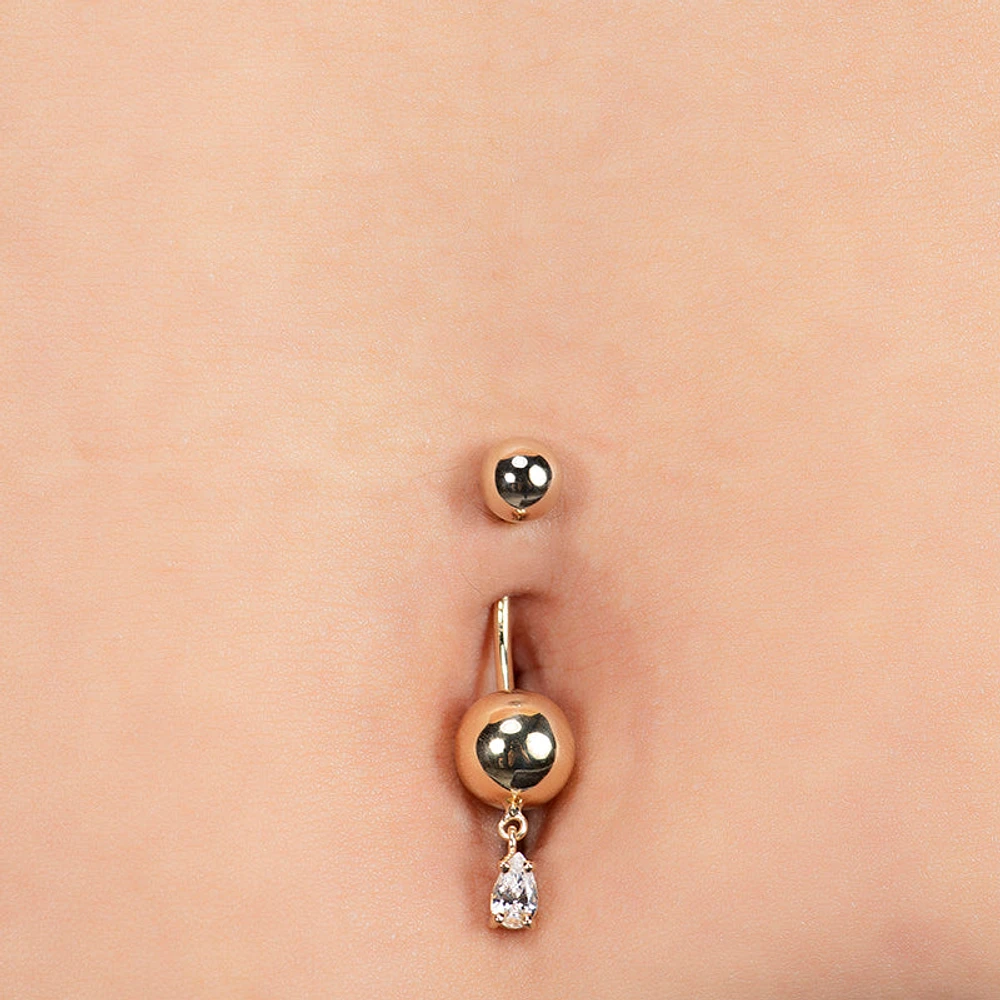 Luxe Golden Belly Piercing