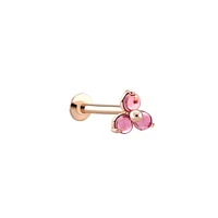 Triple Gem Piercing -Single