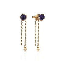 Purple Dream Earring
