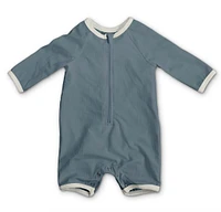 Rashguard long - Bleu