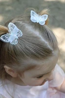 Duo de pinces à cheveux – Papillons célestes