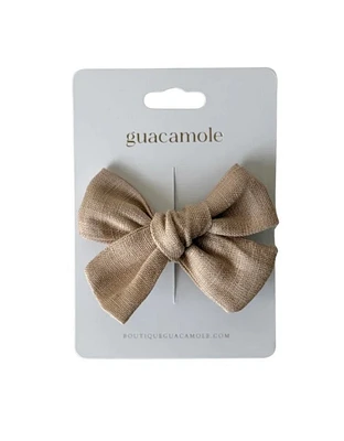 Pince à cheveux - Boucle En lin Brioche
