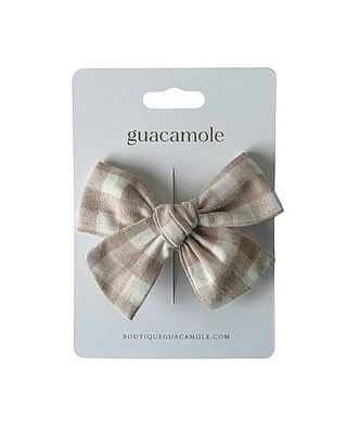 Pince à cheveux - Boucle En lin Tarte Aux Pommes