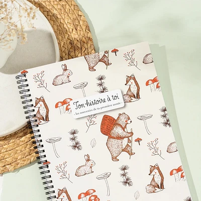 Livres souples de naissance en Français – Ours champignons