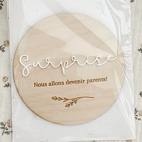 Surprise nous allons devenir parents