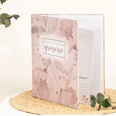 Journal de grossesse - couverture rigide
