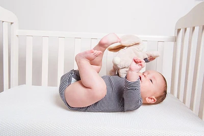 Matelas respirant pour bassinnette