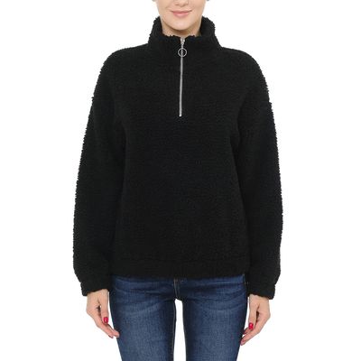 Half Zip Pullover Sherpa Jacket