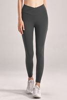 High-Rise Crossover Waist Four-Way Stretch Legging