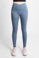 High-Rise Crossover Waist Four-Way Stretch Legging