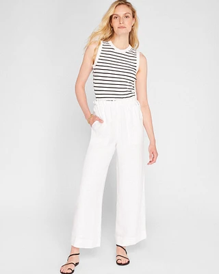Linen Side Tie Pant