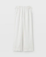 Linen Side Tie Pant