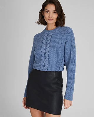 Relaxed Mixed Media Sweater