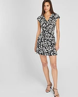 Fit & Flare Jacquard Mini Dress