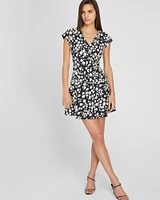 Fit & Flare Jacquard Mini Dress