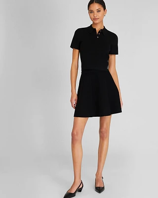 Milano Knit Mini Skirt