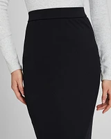 Longline Pencil Skirt