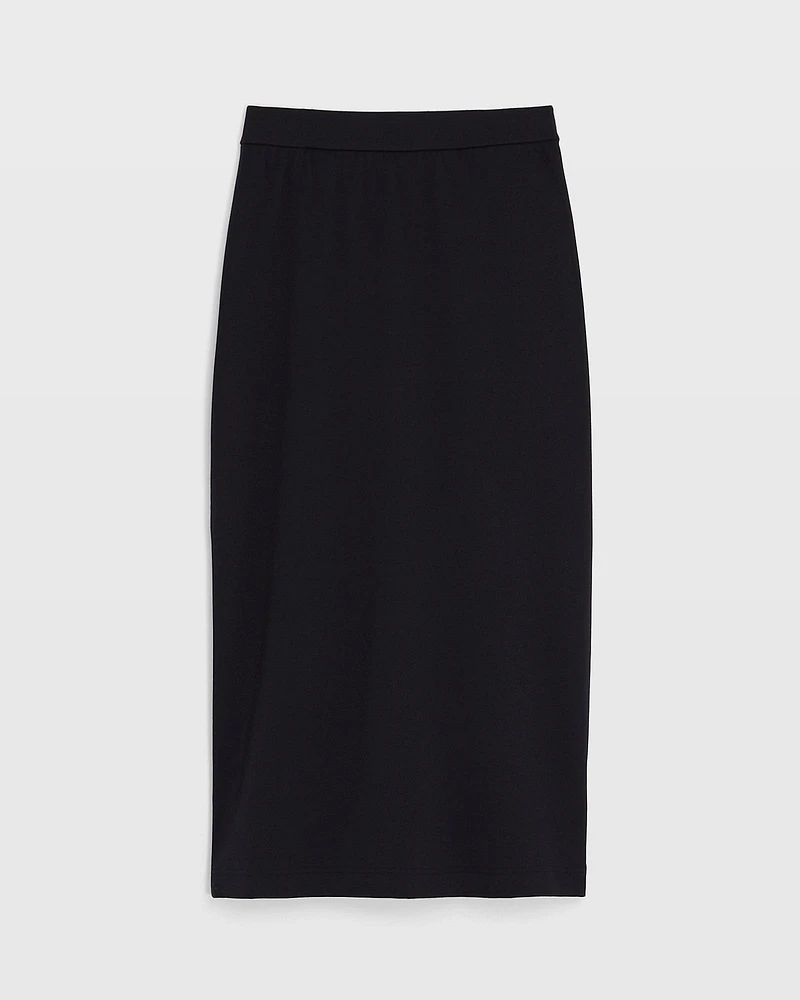 Longline Pencil Skirt