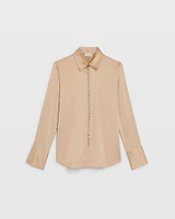 Helek Stretch Silk Charmeuse Shirt