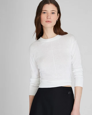 Signature Linen Crewneck