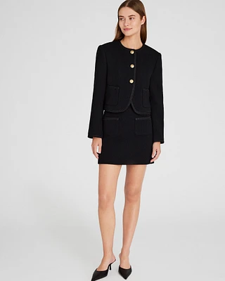 Tweed Mini Skirt