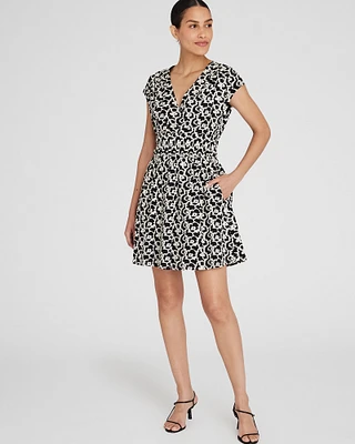 Smocked Waist Mini Dress