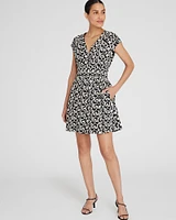 Smocked Waist Mini Dress