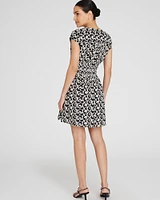 Smocked Waist Mini Dress