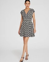 Smocked Waist Mini Dress
