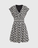 Smocked Waist Mini Dress