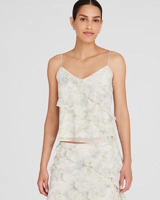 Ruffle Front Cami