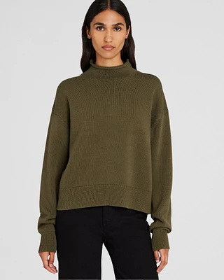 Nautical Mockneck Sweater
