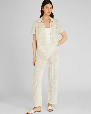 Open Stitch Pant