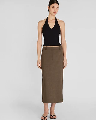 Borrem Column Maxi Skirt