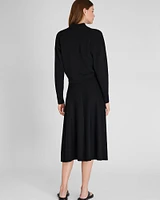Merino Midi Sweater Skirt