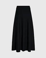 Merino Midi Sweater Skirt