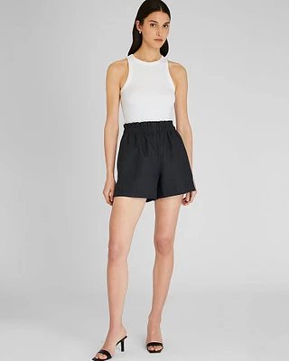 Linen Pull-On Short