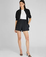 Linen Pull-On Short
