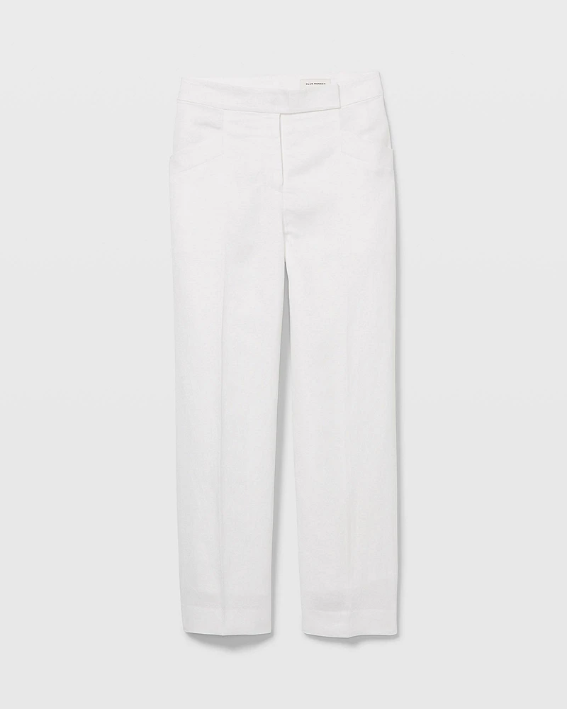 Linen Blend Trouser