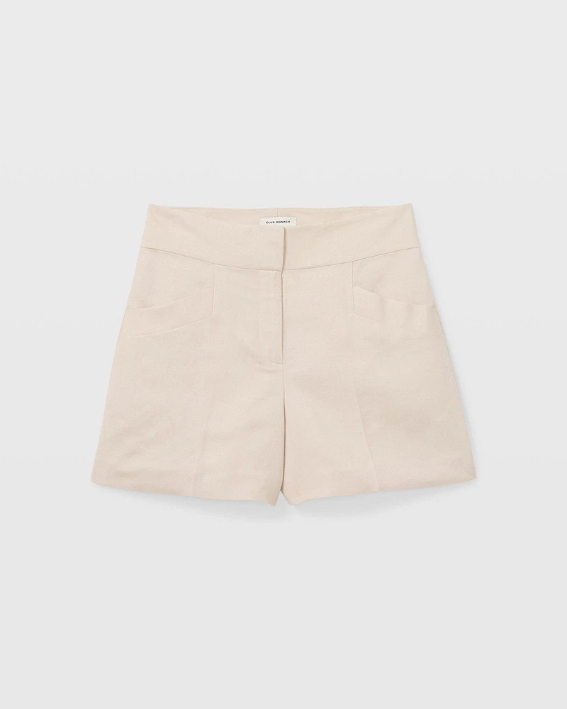 Linen Blend Short