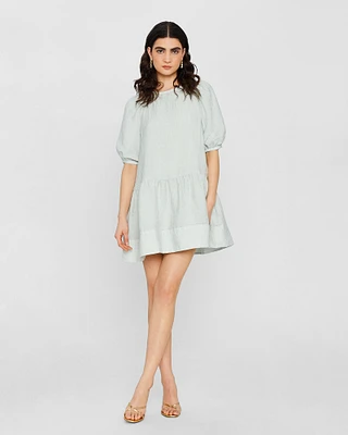 Tiered Cloud Mini Dress