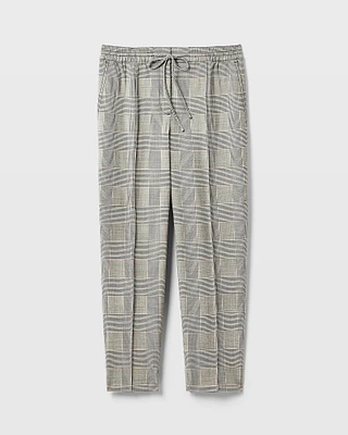 Plaid Tailored Jogger