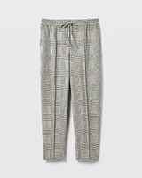 Plaid Tailored Jogger