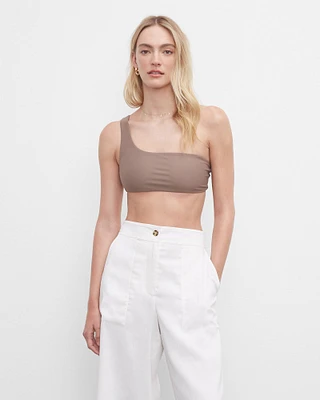 Jade Apex One-Shoulder Bikini Top
