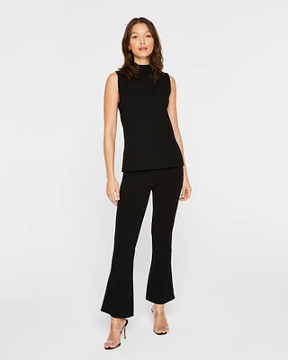 Rib Kick Flare Sweater Pants